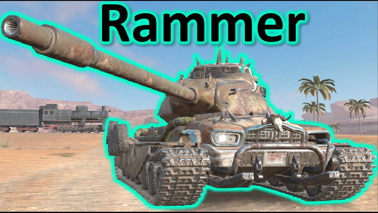 NEW tank RAMMER released! 4 battles in action | WoT Blitz