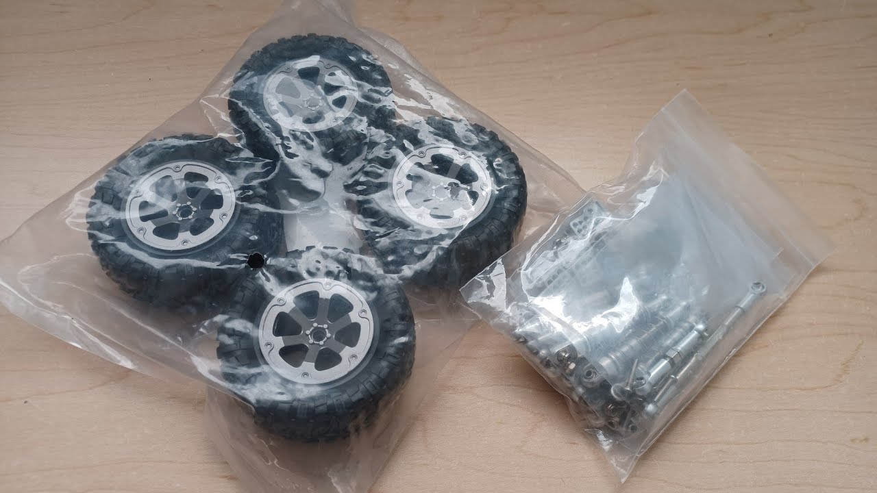 Wpl C24-1 Suspension And Tire Upgrade #rc