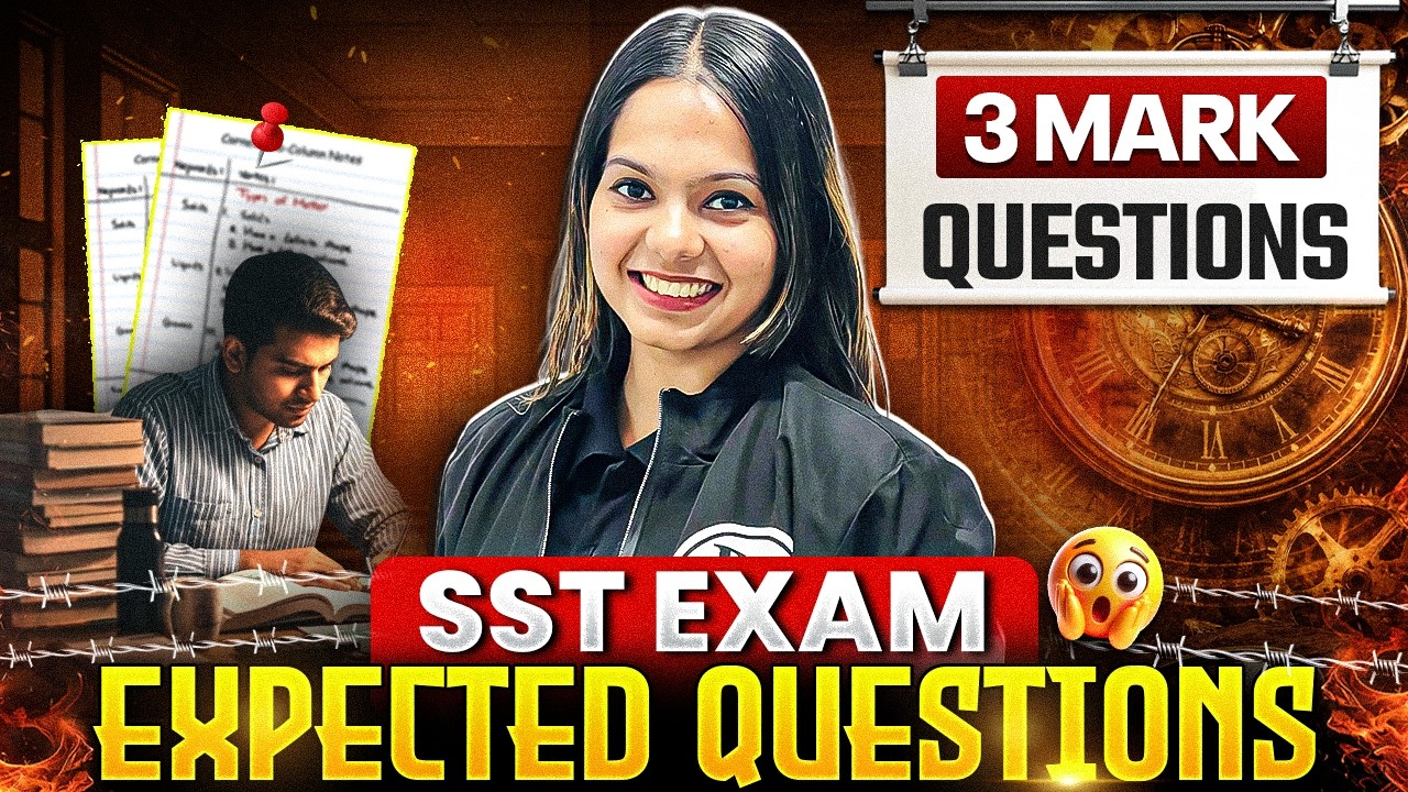 SST 3 Mark Questions Marathon 🔥 | Most Expected Board Questions 2026