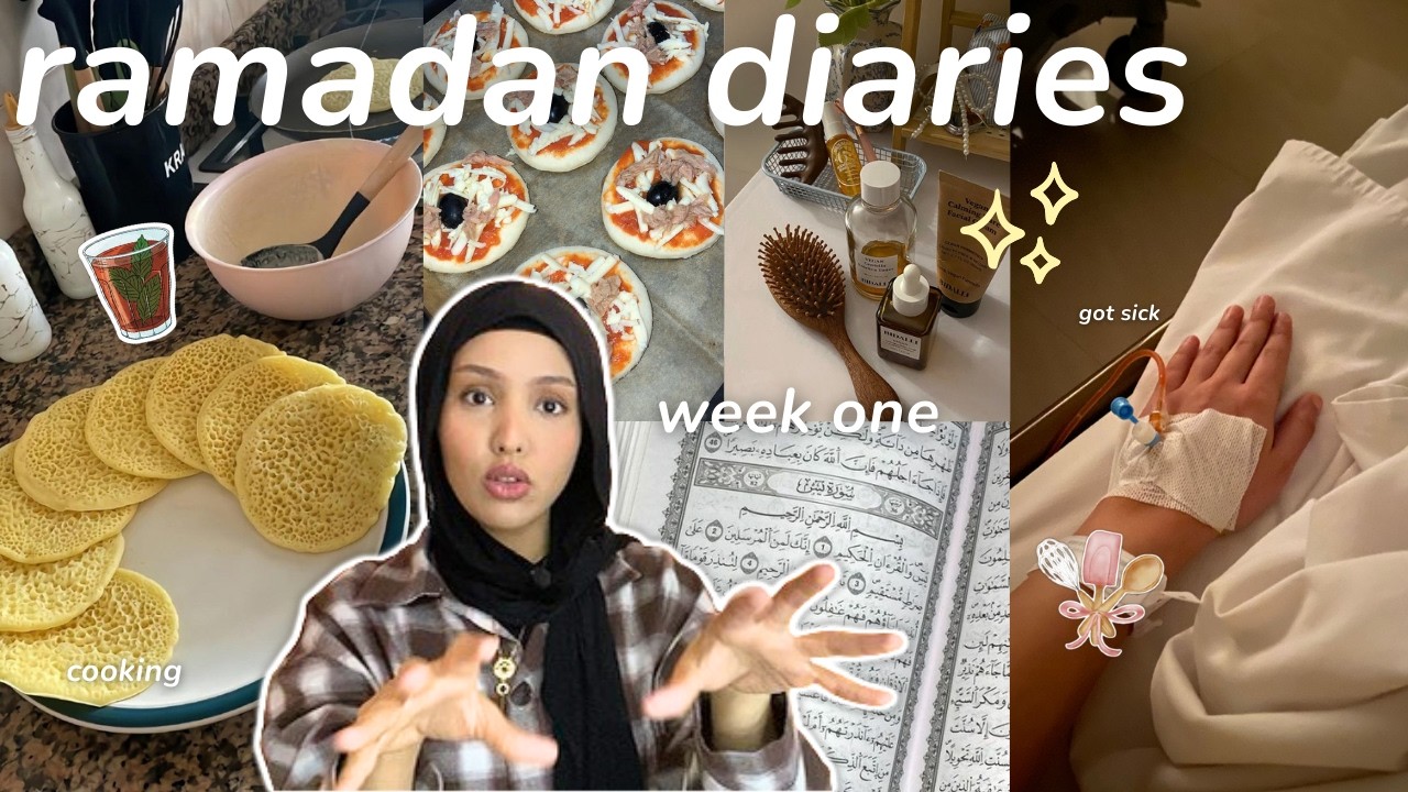 ramadan diaries 🌙 | أسبوع الأول في رمضان ( haul, grwm, unboxing, ) وجبات رمضان ✨
