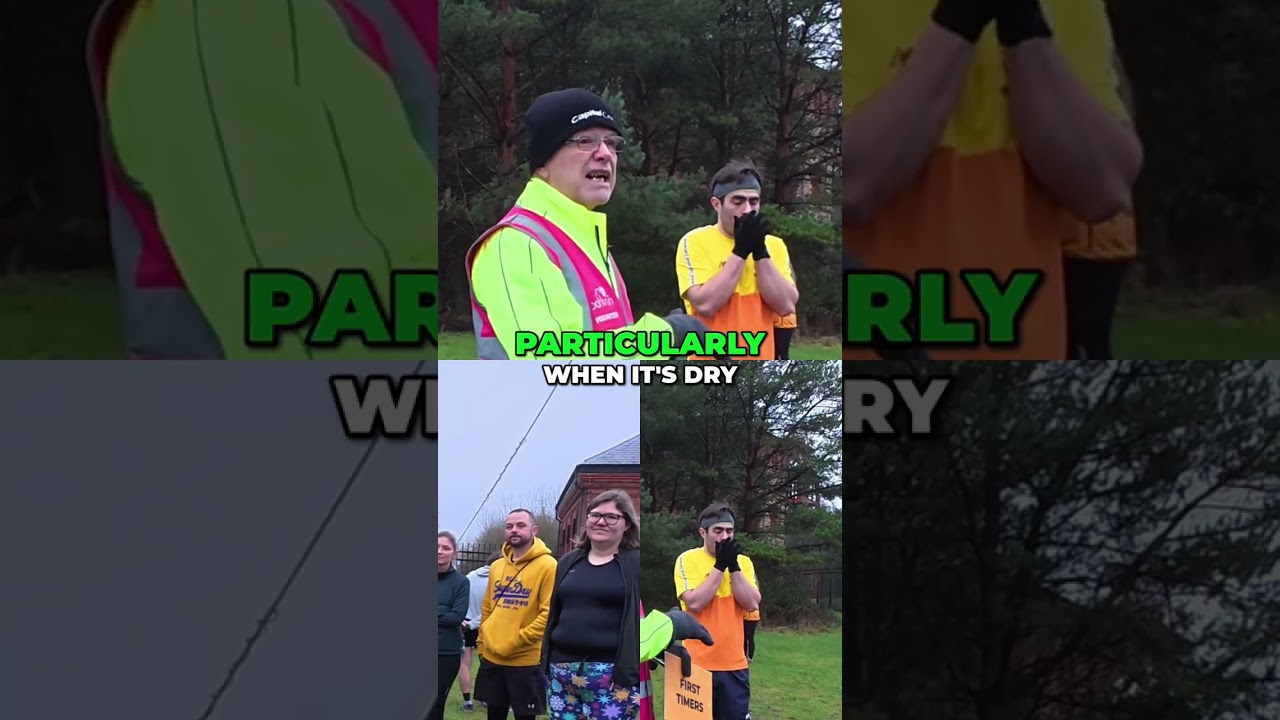 Trail Running Safety: 5K Warning Cone Explained #shorts