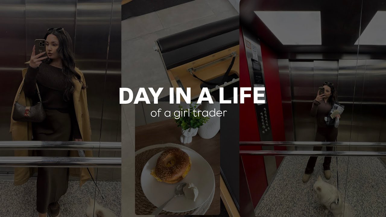 Day in a life of a girl trader📈✨- I’ve made a $4500 mistake today😫😳