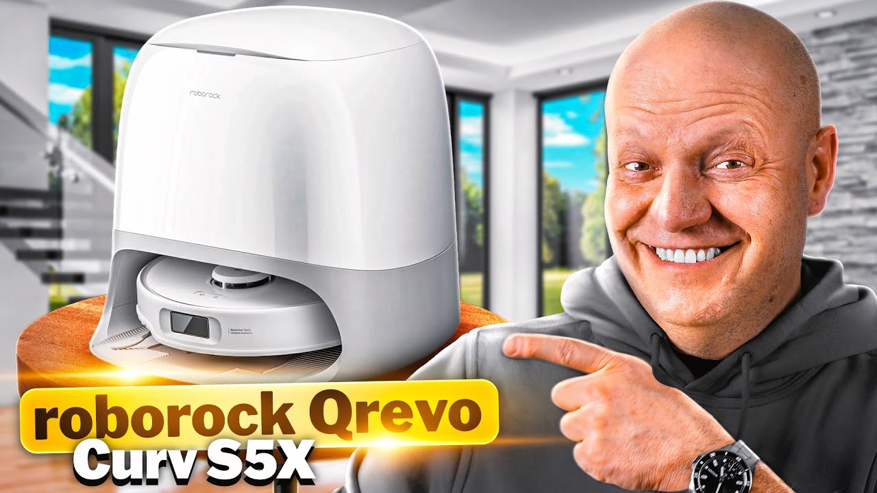 Il vient sûrement de l’espace : Roborock Qrevo Curv S5X !