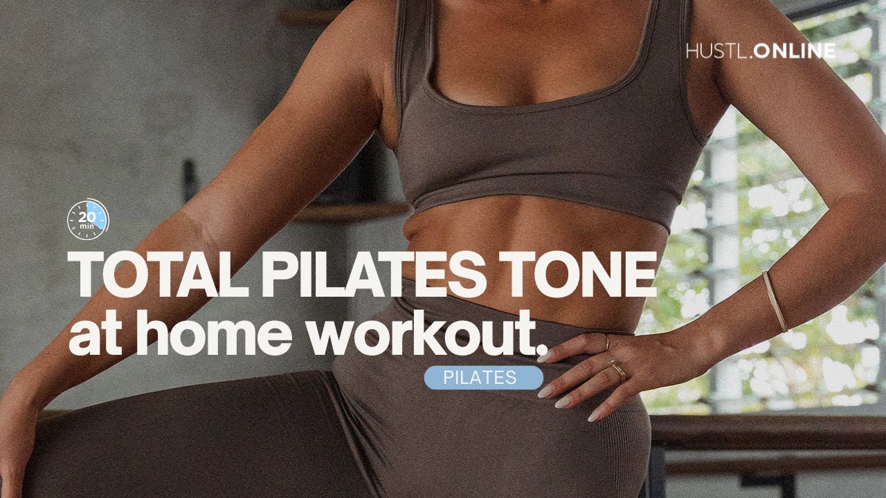 PILATES TONING WORKOUT | 20 MIN | SHOULDER + BOOTY | AT HOME WORKOUT