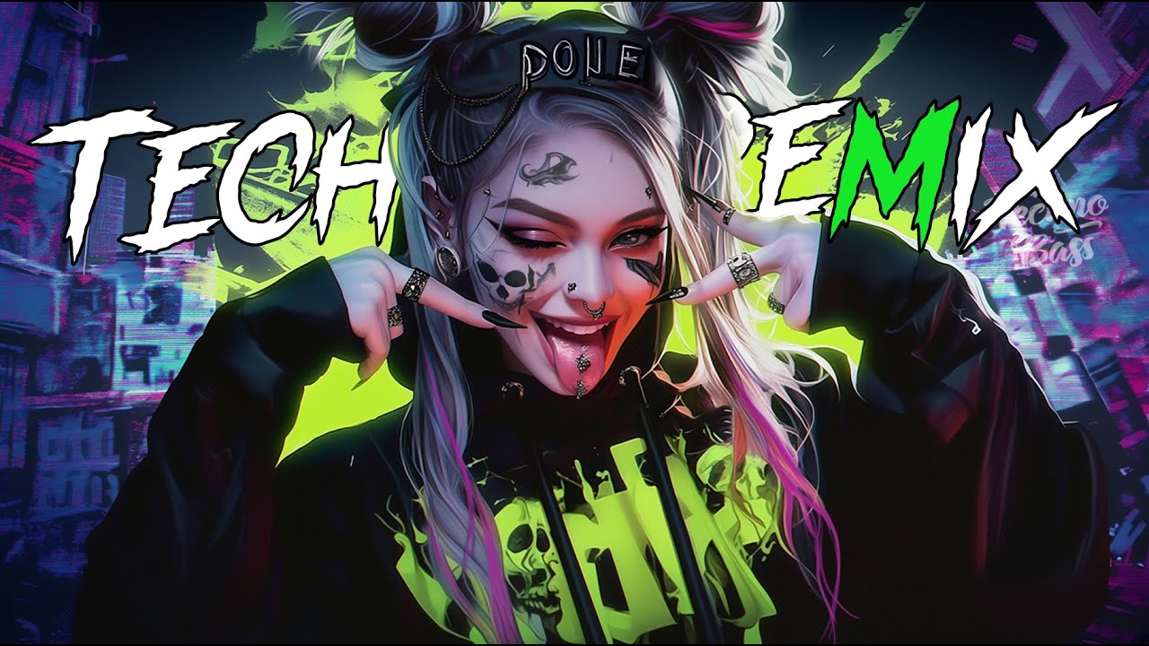 Techno Mix 2025😎🤘Лучшие песни Nonstop Techno для вечеринок, спортзала, игр🔥Hyper Techno Remix