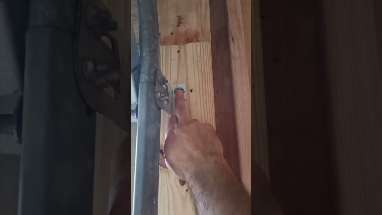 How to install / adjust / repair Manual Garage door