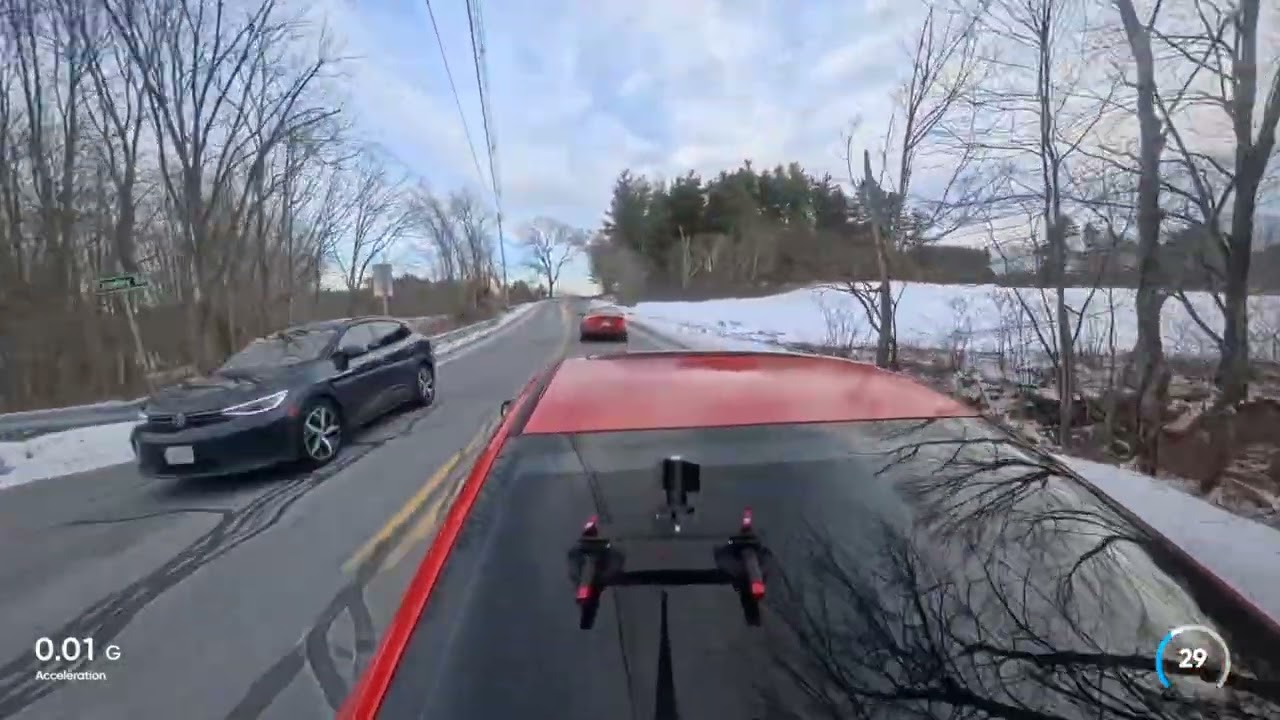 BMW M435i driving footage