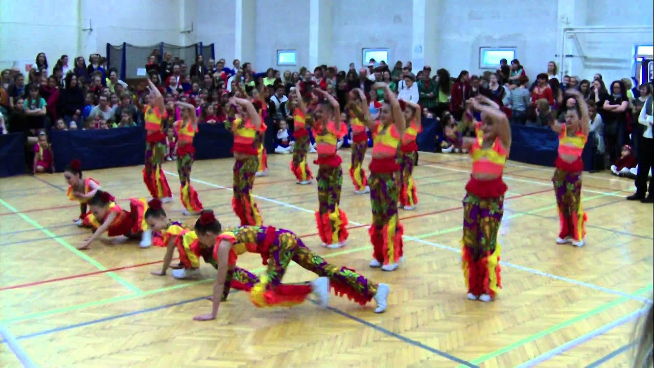Aerobic DDM Veselí nad Moravou - Rumba - 28.3.2015 v Uherský Ostroh