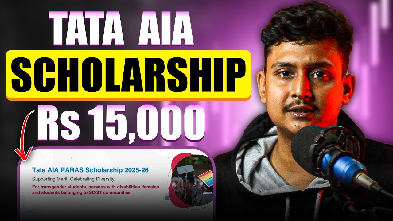 TATA AIA Scholarship 2025 |  Eligibility, Documents, Benefits |Step-by-Step Guide | Tata Scholarship