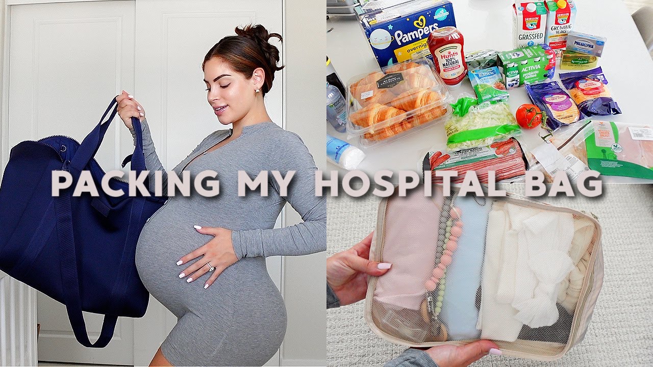 DAY IN MY LIFE AS A MOMMY♡ Packing My Hospital Bag, Grocery Haul, and More!