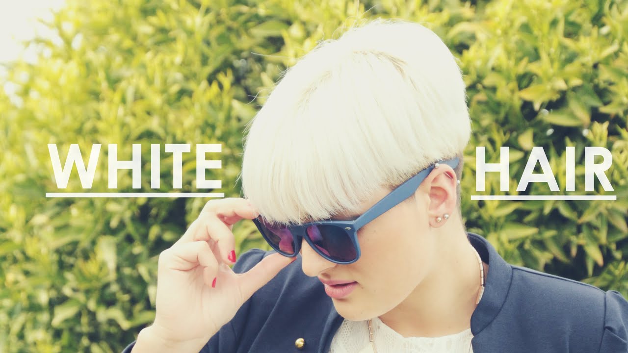 PELO BLANCO (white hair)| FACIL&Iacute;SIMO | UNDERCUT | AHORRA TIEMPO Y DINERO