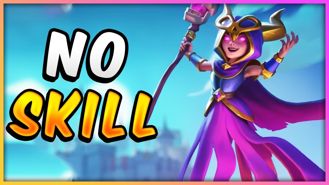 This deck takes ZERO skill