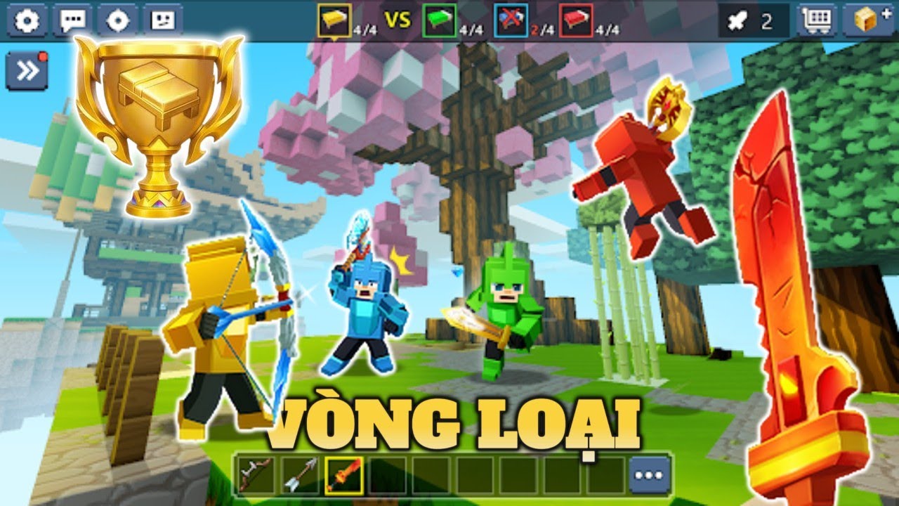 (Blockman Go) Bedwars: Vòng Loại Giải Đấu Champions, Tổng Hợp Player Pro Thể Hiện Kỹ Năng Đẳng Cấp