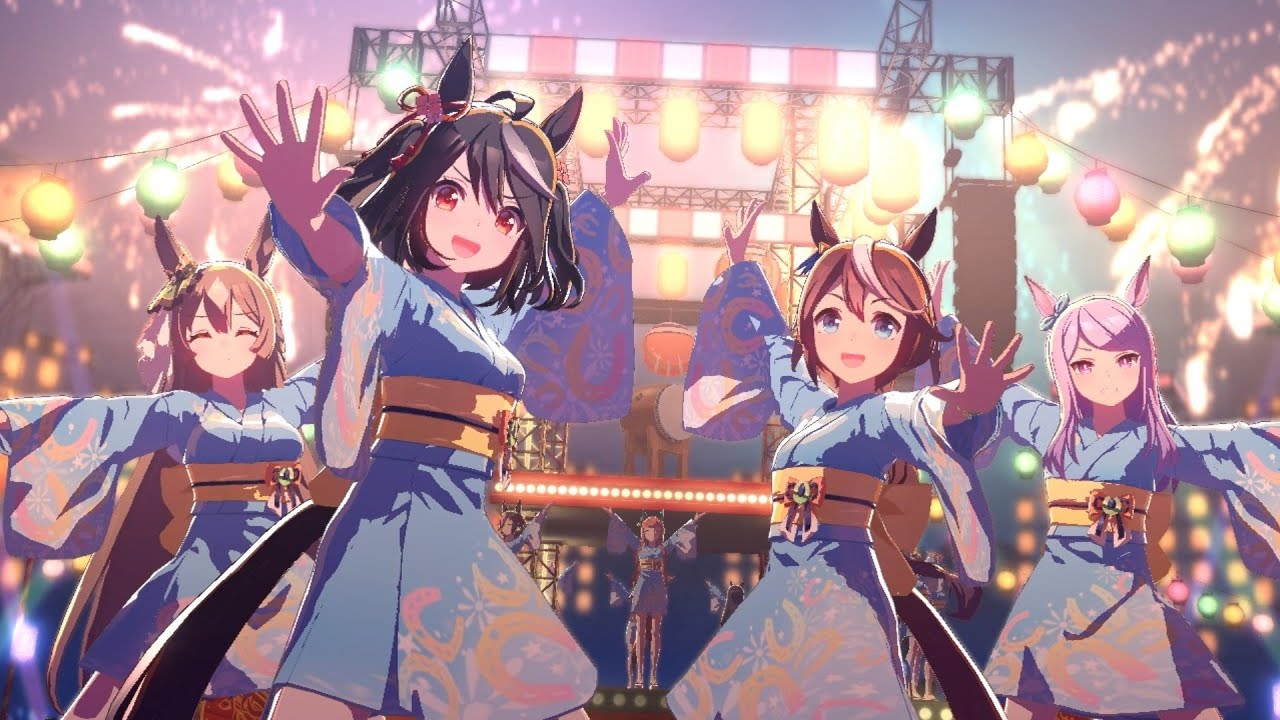 [ウマ娘]新曲ライブ「トレセン音頭」×キタサンブラック