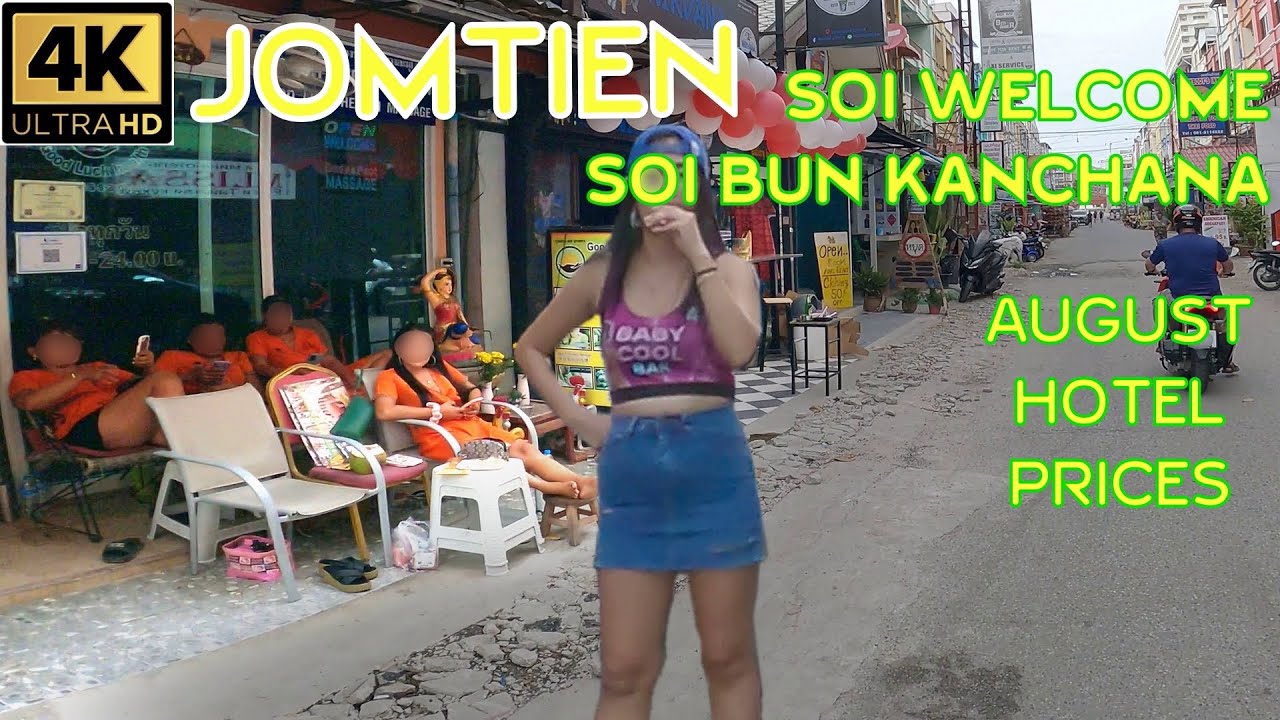 Jomtien Soi Welcome Soi Bun Kanchana up to Soi 12   August 2023 Pattaya Thailand