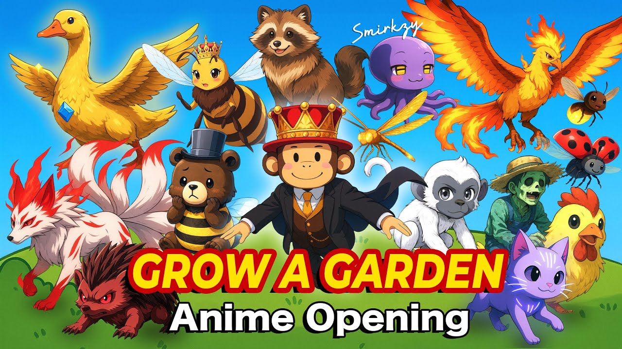 Smirkzy - Grow a Garden Anime Opening Song (Official Music Video)
