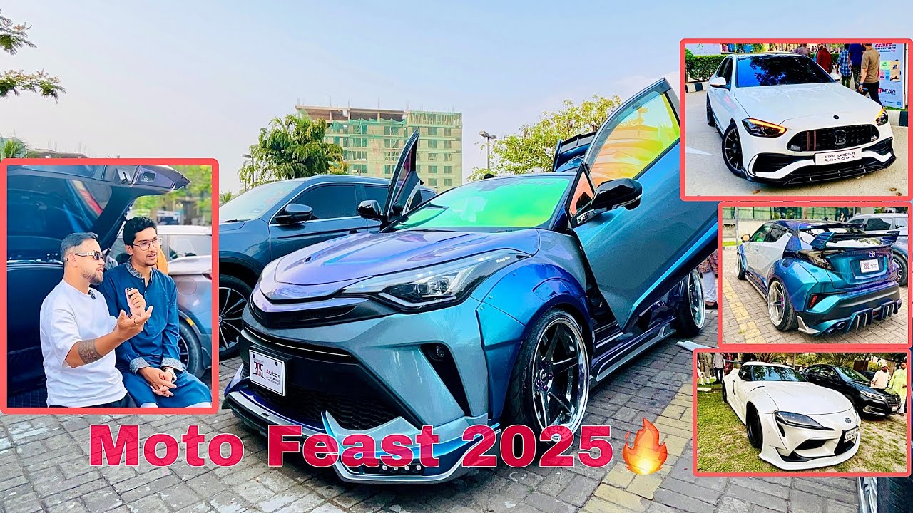 🔥Dhaka Motor Feast 2025 || Supercars, Superbikes in ICCB || Revs with Jishan