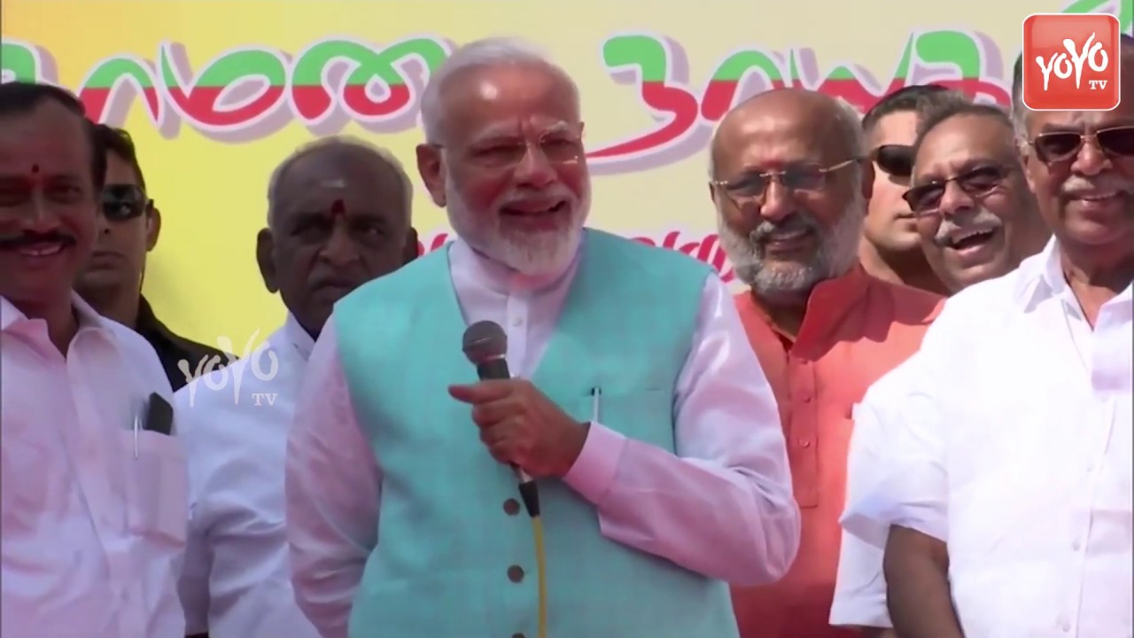 PM Narendra Modi Outstanding Speech in Tamil Nadu | Modi Visit Chennai | BJP | YOYO TV Kannada