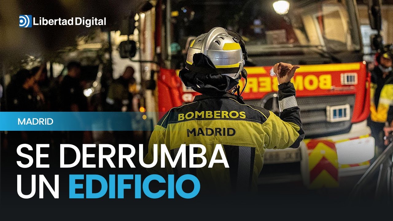 ÚLTIMA HORA | Se derrumba un edificio en el centro de Madrid