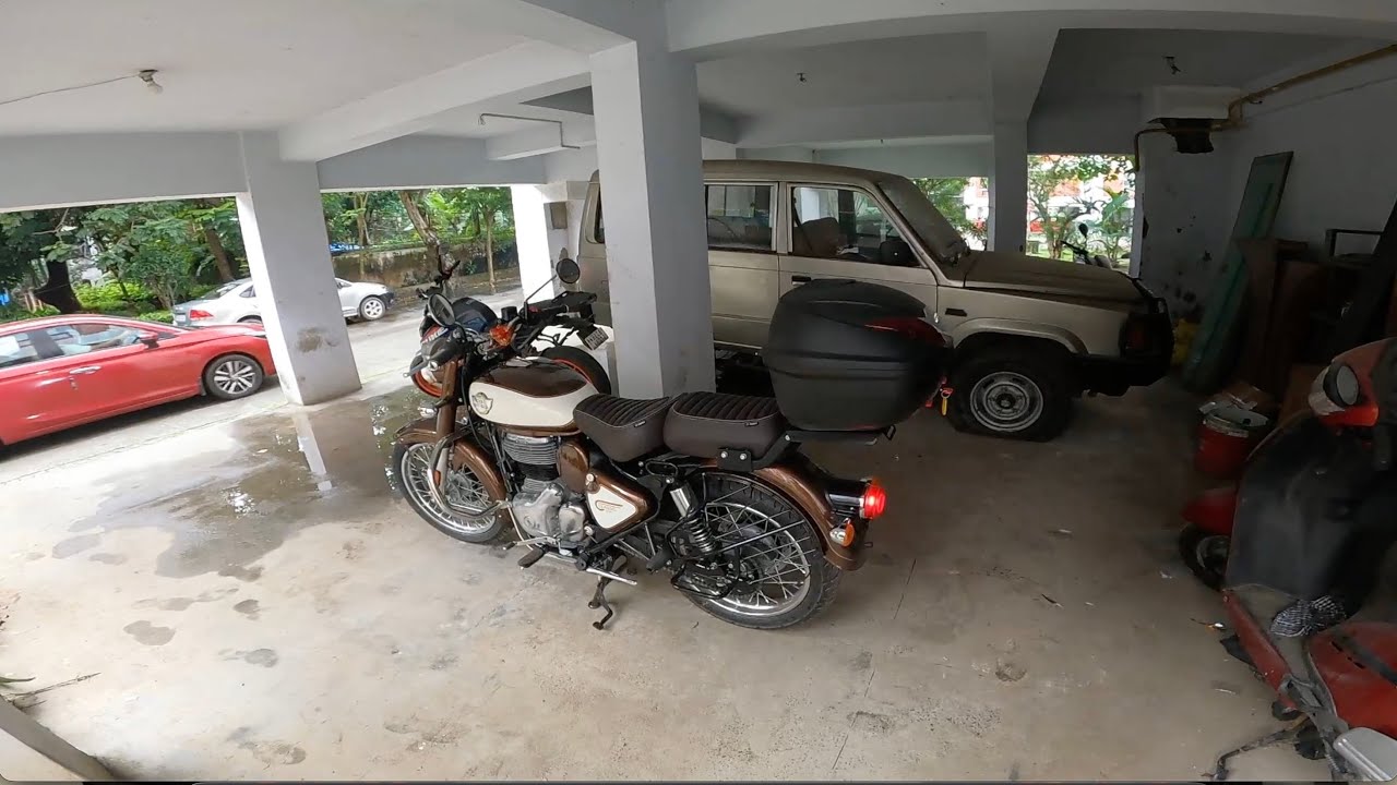 Royal Enfield Classic 350 | Бронзовый медальон | Первоначальные идеи и аксессуары | Установлен ве...