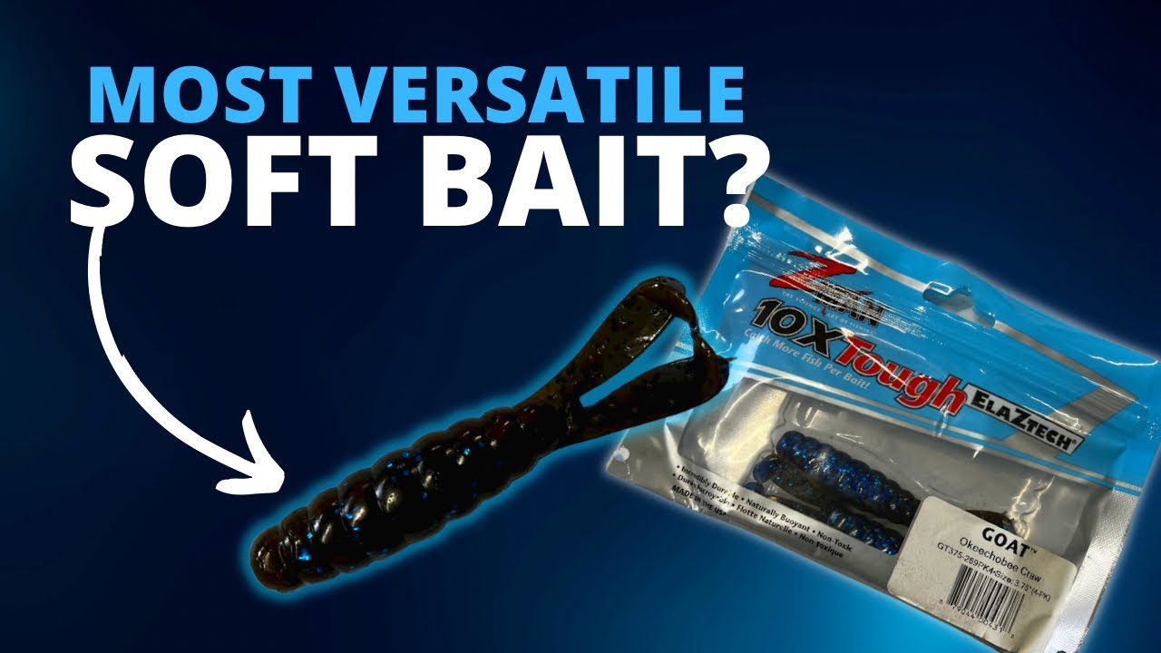 Is The Z-Man GOAT The MOST VERSATILE Soft Bait Of All Time?  THESE Are Ways To Fish & Rig It!