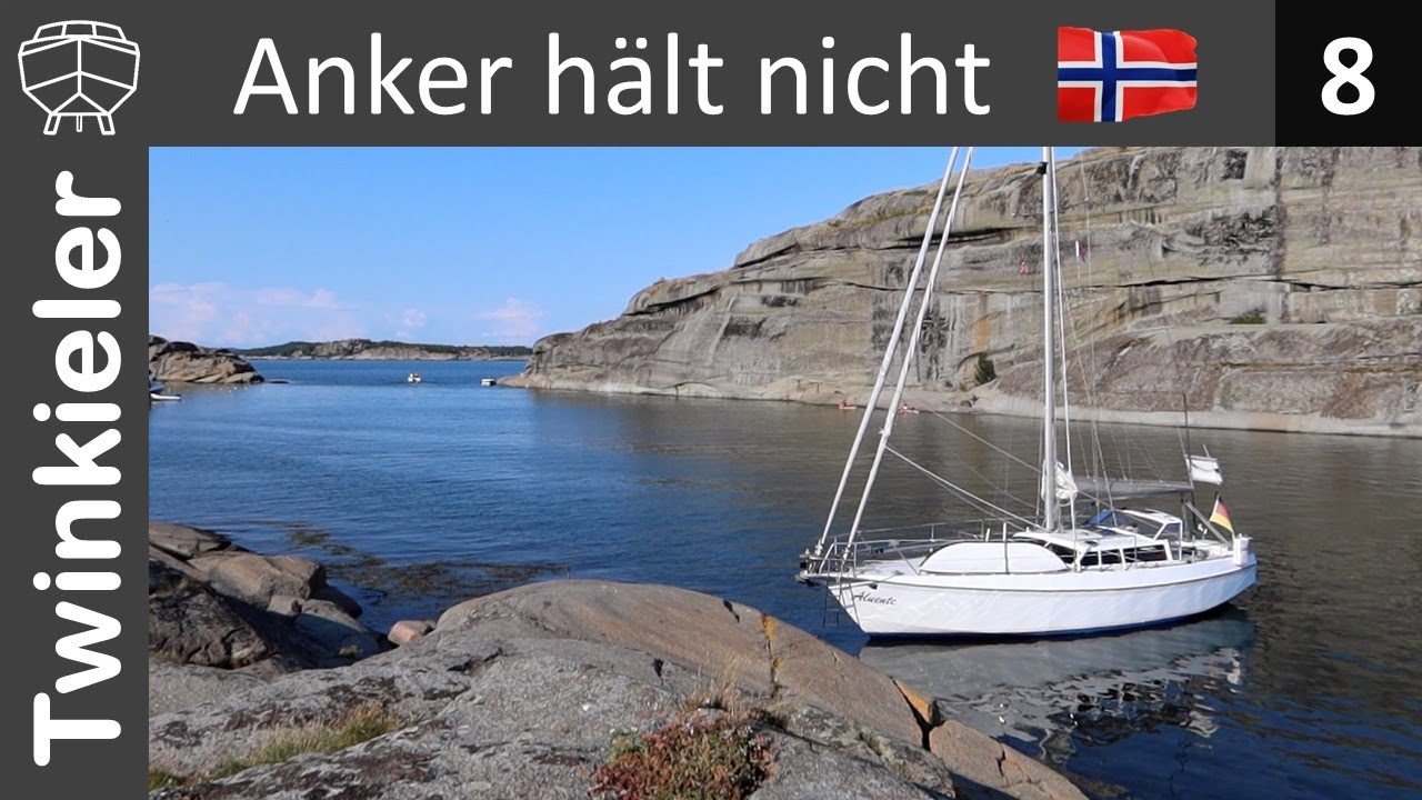 Wir müssen weg! Der Anker hält nicht. - Risør bis Tønsberg