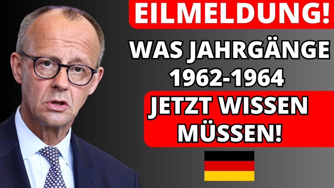 🔴 Geburtsjahr 1962–1964? Diese Rentenänderungen warten auf euch ab 2026!
