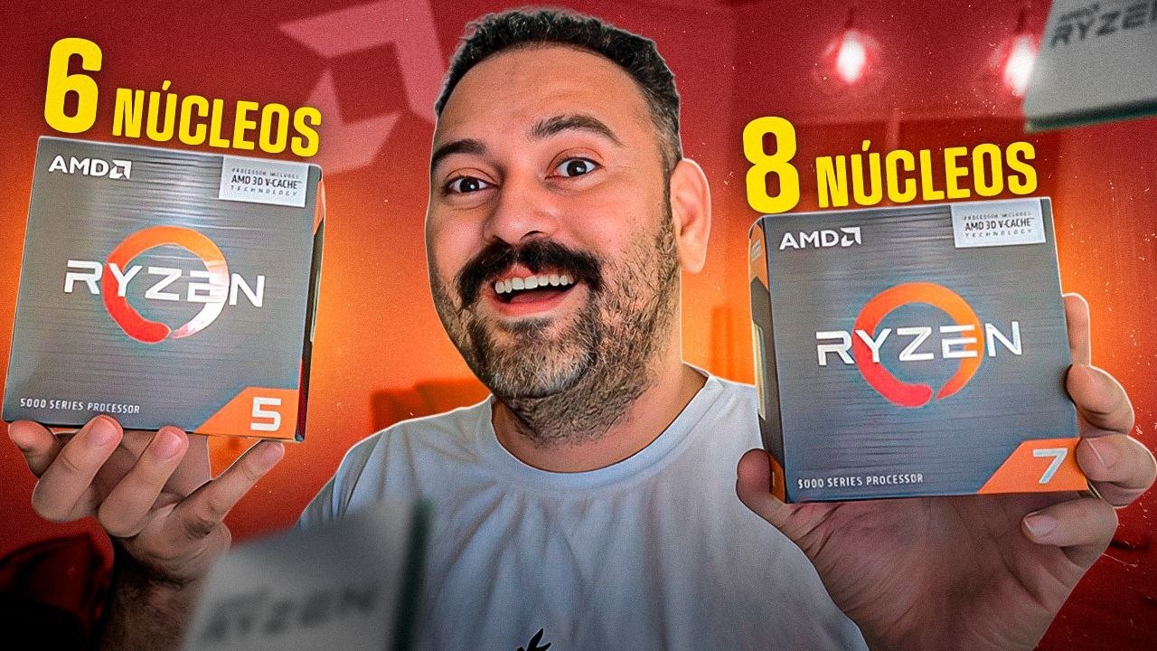 6 NÚCLEOS É MELHOR QUE 8 NÚCLEOS qual a escolha correta pra ter mais FPS!