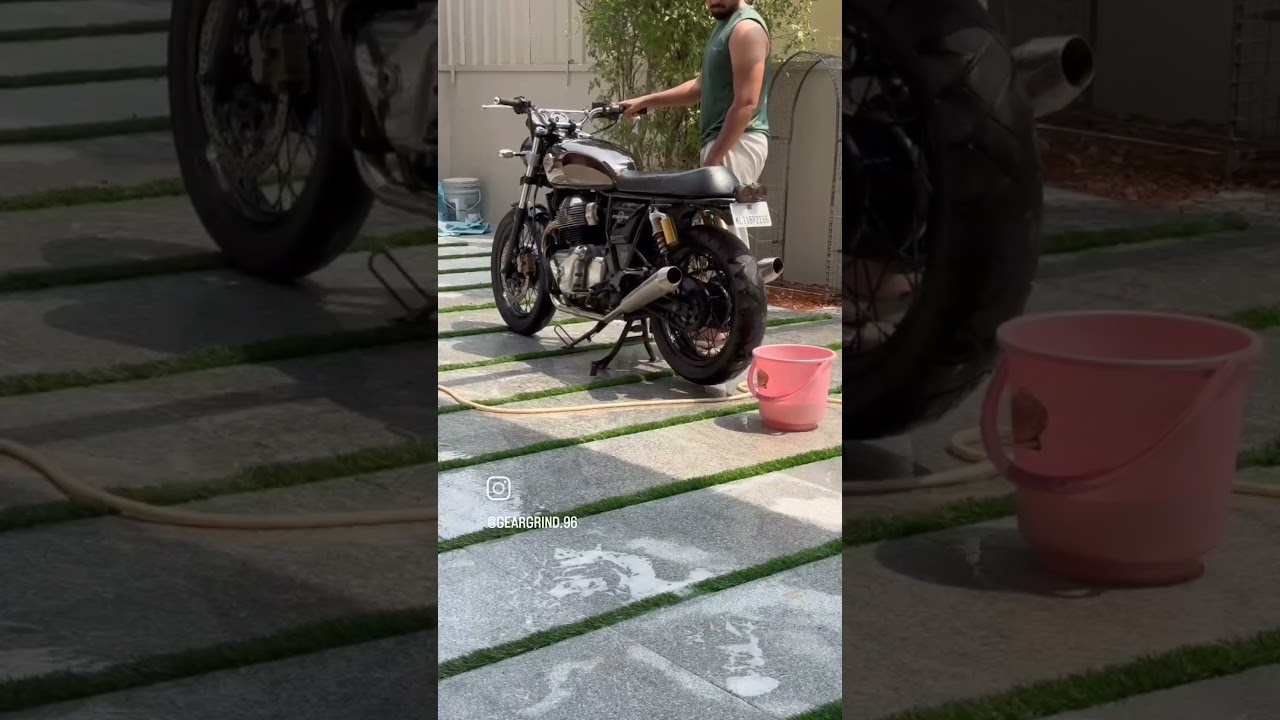 Modified Royal Enfield Interceptor 650 with Custom Powerage Headers and Way 2 Speed Exhaust