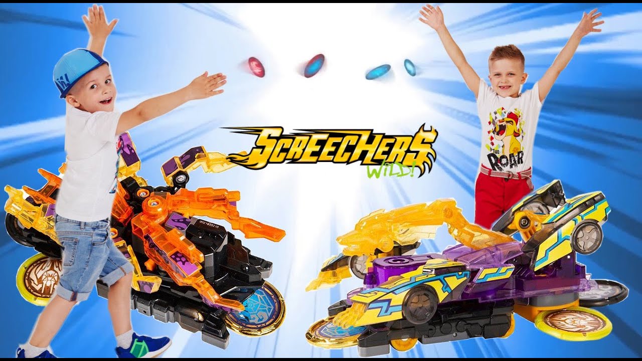 ХАНТЕР VS ДИМЕОР  Screechers Wild 2 сезона САМЫЕ большие  Скричер-дрифт 13+ / KiFill boys