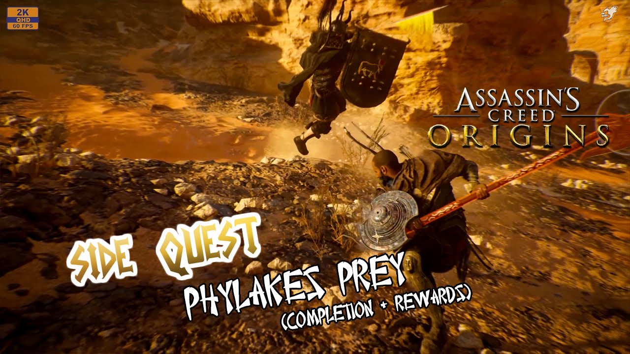 Assassin's Creed Origins | Side Quest | Phylakes Prey (Completion + Rewards)
