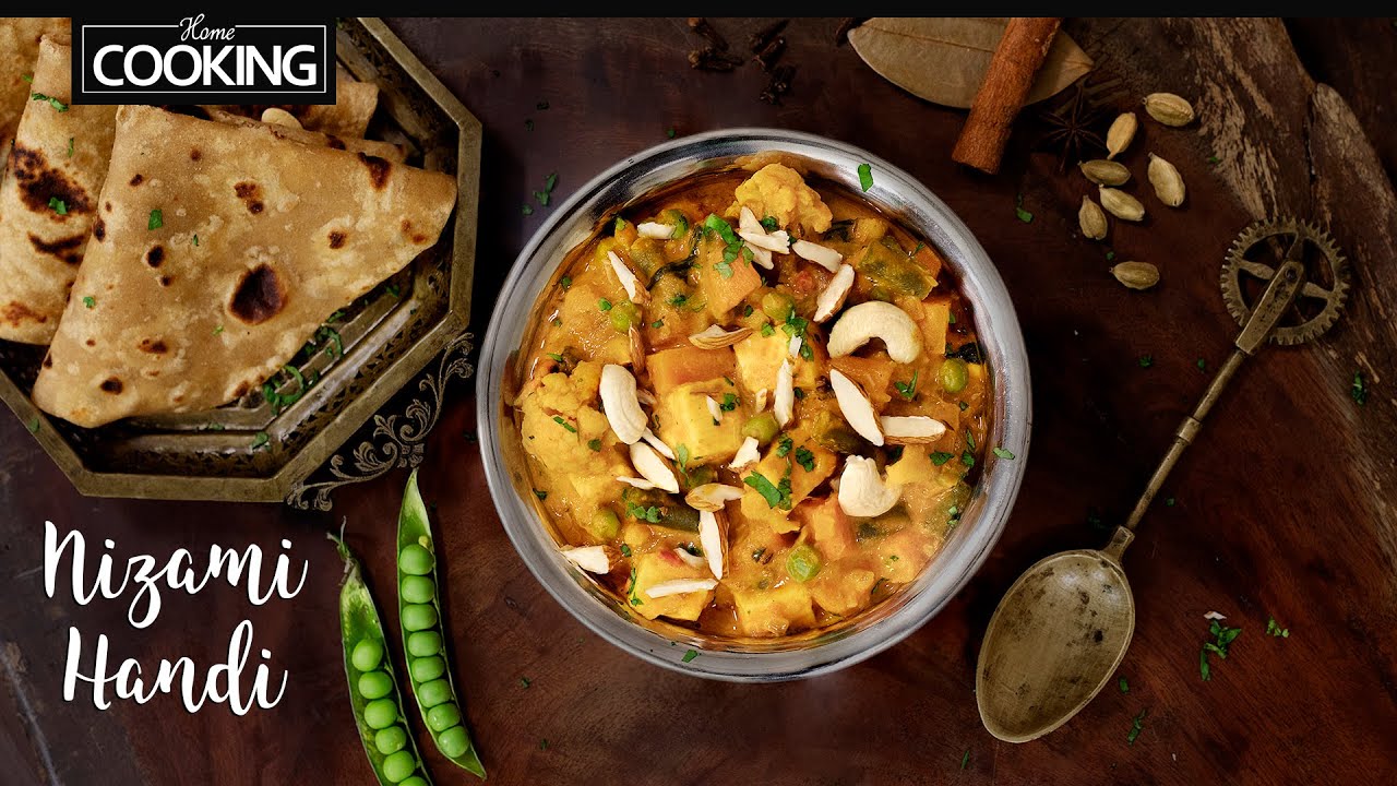 Nizami Handi Restaurant style | Mix Veg Sabji / Curry | Hyderabadi veg Handi recipe @HomeCookingShow