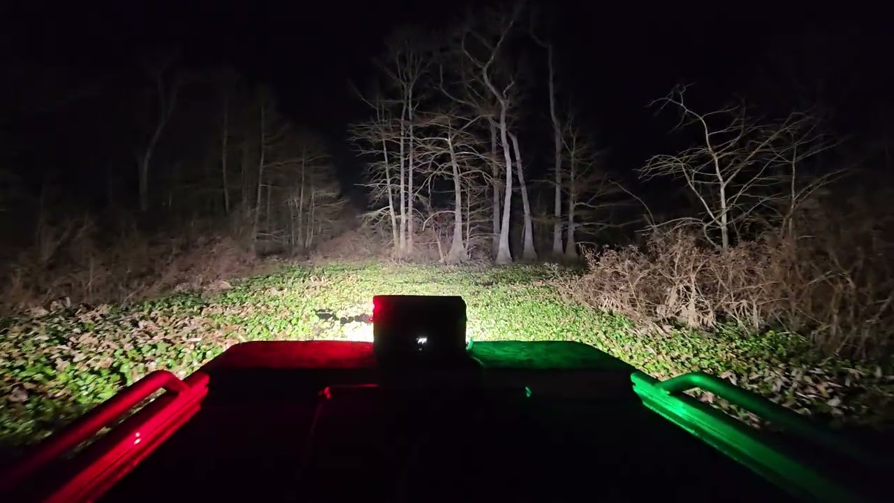 Night Boat Ride Through Dam B