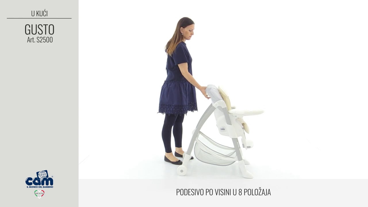 Cam hranilica Gusto - video upute