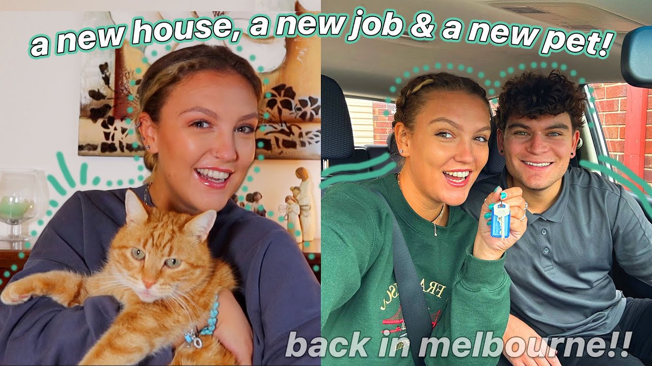 A NEW HOUSE, A NEW JOB & A NEW PET! Back In Melbourne 🇦🇺