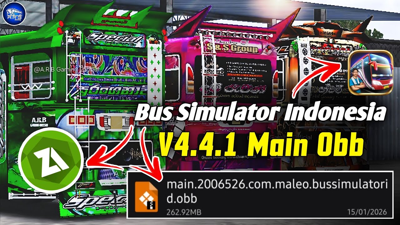 ✅ Обновление V4.4.1 Основной Obb 📁 Новое обновление Bussid: основной Obb и Apk скачать бесплатно ...