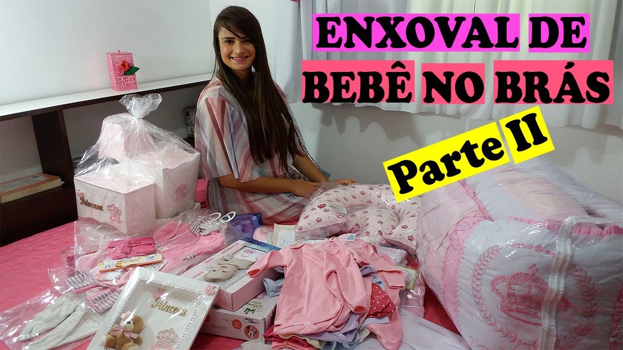 ENXOVAL DE BEBÊ NO BRÁS SP #VLOG Compras, Vale a pena?