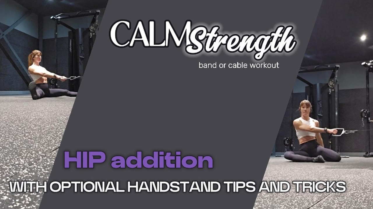 Flexibility Under Load: Hips + Pancake (Calm Strength Follow Along)