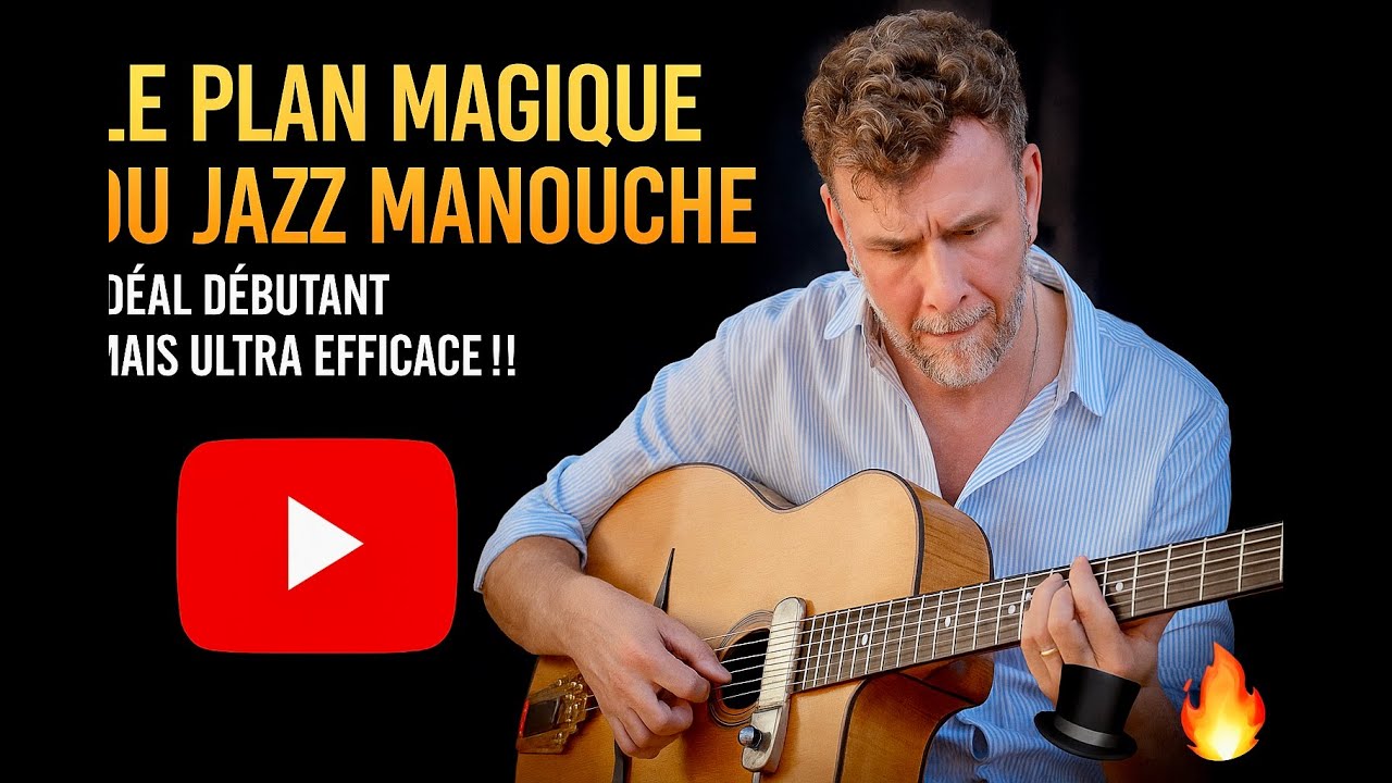 Le Plan Magique du Jazz Manouche 🎩 (Idéal Débutant mais Ultra Efficace !) 🔥