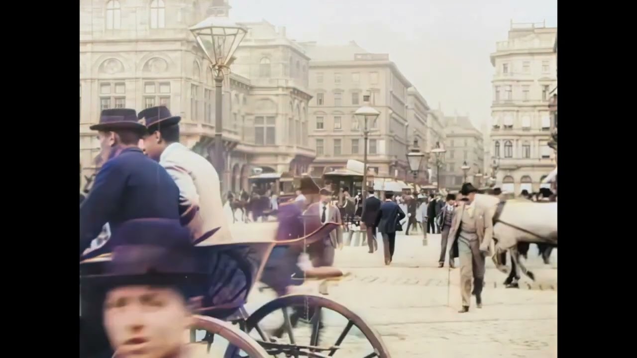 Vienna 1896 with added sound Colour