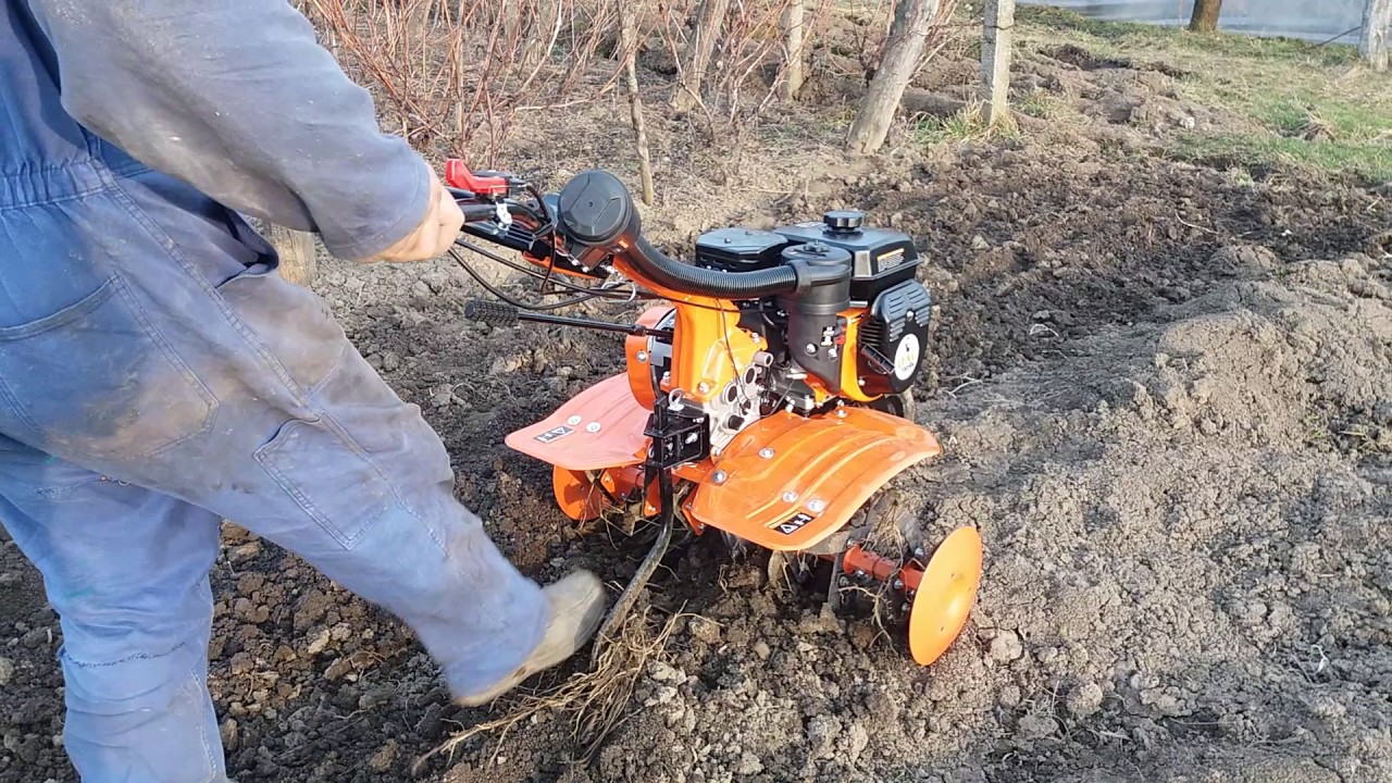 Motosapa Ruris Dac 7009K -prima proba la frezat