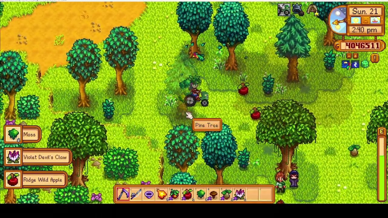 Stardew Valley Prepper Ep 361 Blueberries complete, Ridgeside Fishing and cooking