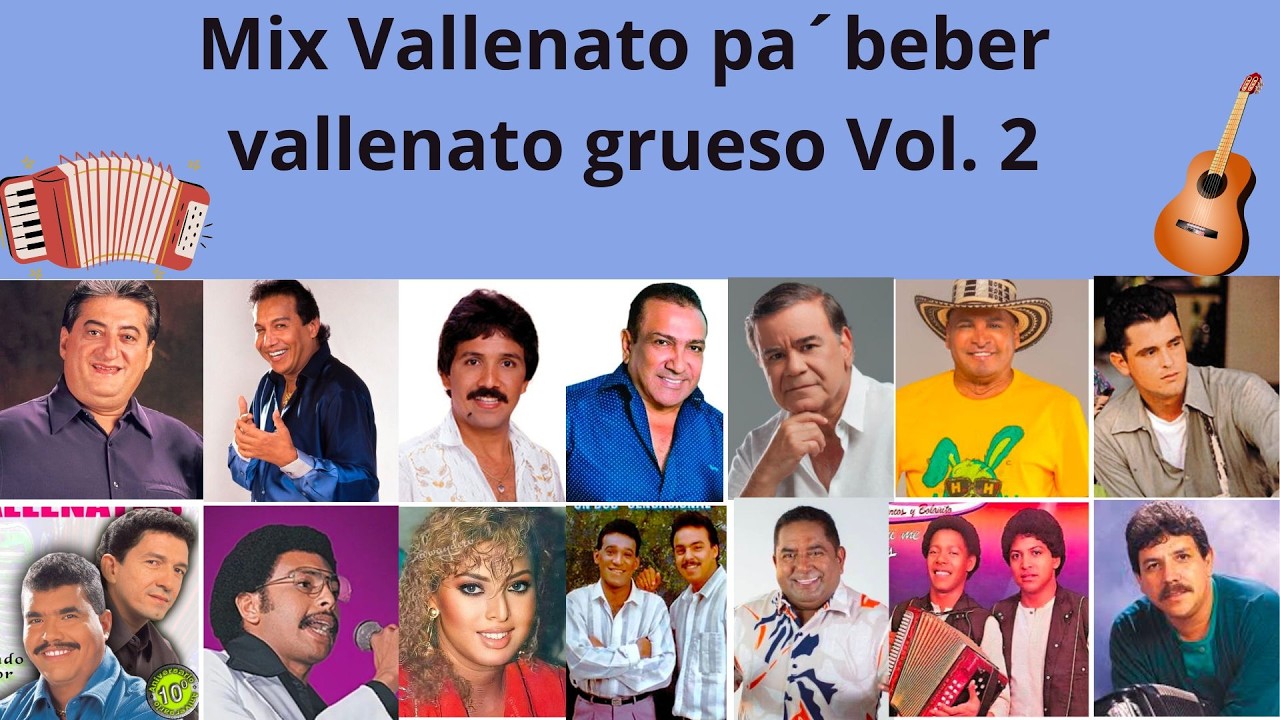 Mix vallenato pa´ beber, vallenato grueso Vol.2 con Dj Jor El Fechor