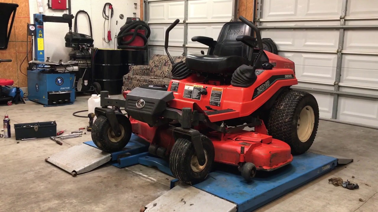 Техническое обслуживание Kubota Zero Turn — что вам нужно знать