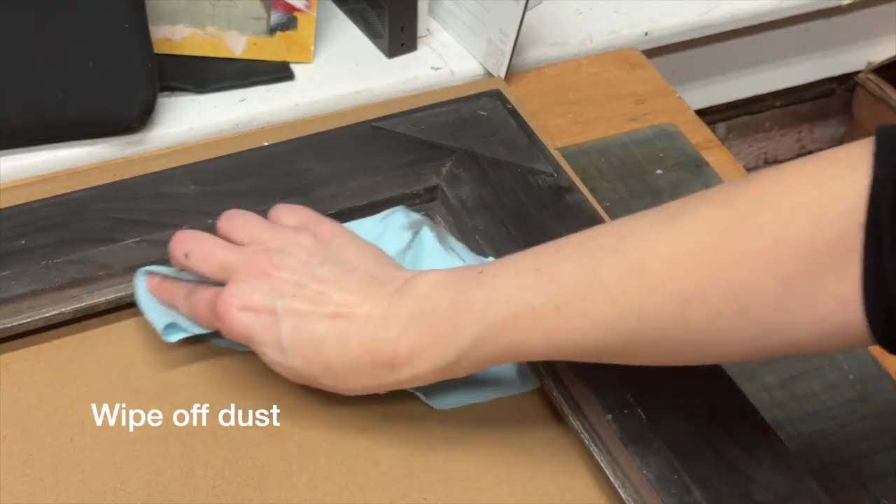 Putting hardware on a frame