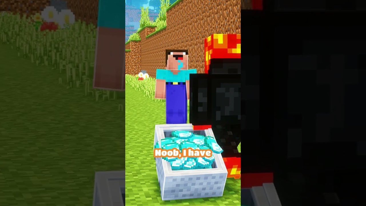 Взять 1 миллион алмазов или УДВОИТЬ??? #minecraft #shorts