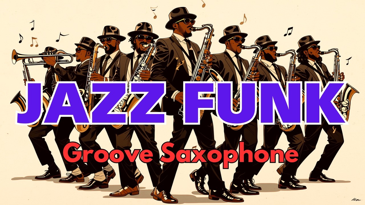 Jazz Funk / Saxophone / Groove 050 / music / work / study /【Playlist】