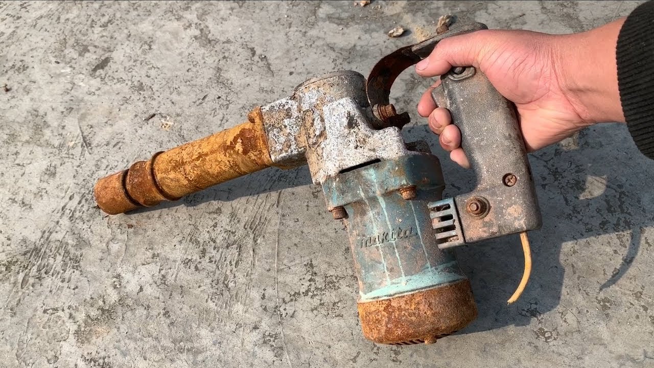 Восстановление старого перфоратора MAKITA