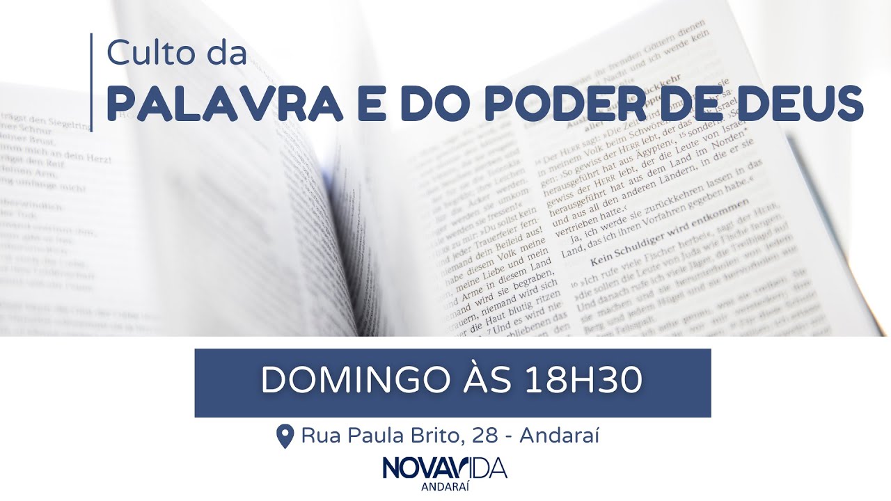 Culto do Poder e da Palavra de Deus