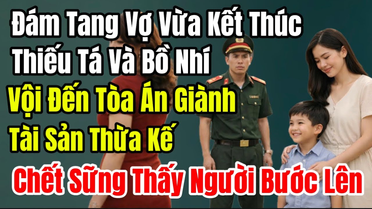 Đám Tang Vợ Vừa Kết Thúc, Thiếu Tá Và Bồ Nhí Vội Đến Tòa Án Lấy Tài Sản Thừa Kế, Cả 2 Chết Sững